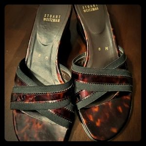 Stewart Weitzman Slip on Wedge Brand new